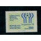 ARGENTINA 1977 GJ 1788A FUTBOL ESTAMPILLA VARIEDAD NEUTRO FILIGRANA CASA DE MONEDA RARA U$100